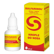 Sulfarinol, krople do nosa, 20 ml