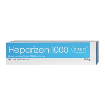 Heparizen 1000, (1000 j.m./ g), żel, 100 g