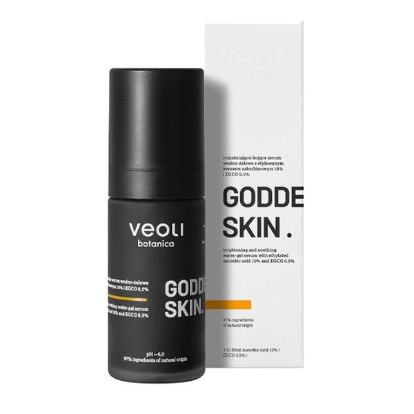 Veoli Botanica Veoli Botanica Goddess Skin, rozjaśniająco-kojące serum wodno-żelowe, 50 ml