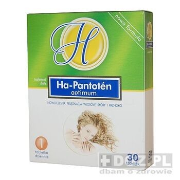 Ha-Pantoten optimum, tabletki, 30 szt