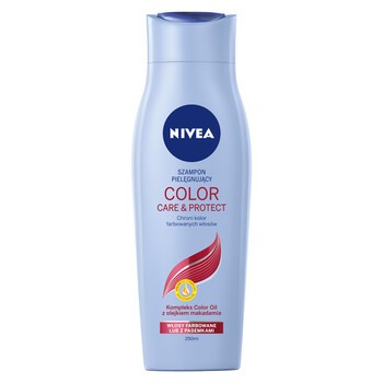 Nivea Color Care & Protect, szampon do włosów farbowanych lub z pasemkami, 250 ml