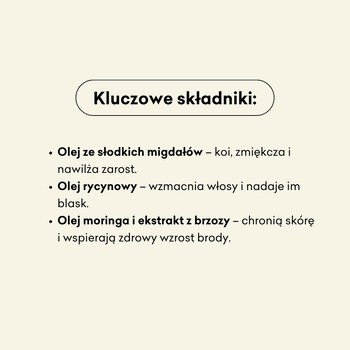 Mydlarnia 4 Szpaki, olejek do pielęgnacji brody Leśny, 30 ml