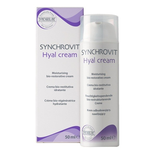 Synchroline Synchrovit Hyal Face Cream, aufbauend Anti-Falten-Creme, 50 ml