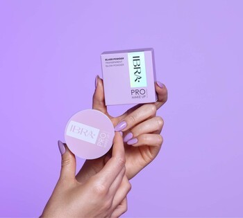 Ibra Glass Powder Pro Makeup Academy, transparentny puder rozświetlający, 5 g