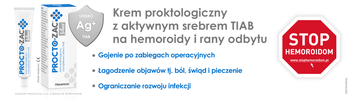 Procto-Zac Silver, krem proktologiczny z komplekem srebra, 25 ml