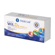 Sundovit D3+Mg+K2+B6, tabletki, 30 szt.