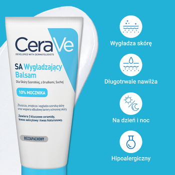 CeraVe SA, wygładzający balsam, 177 ml