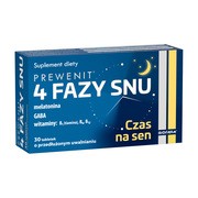 Prewenit 4 Fazy Snu, tabletki o przedłużonym uwalnianiu, 30 szt. https://azcdn.doz.pl/image/d/product/5c379c02-scale-180x180.png