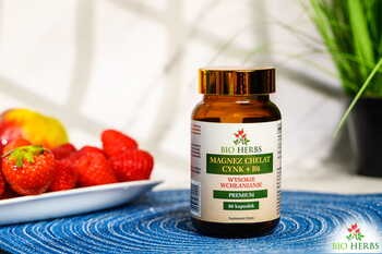 My Herbs Magnez Chelat Cynk + B6, kapsułki., 80 szt.