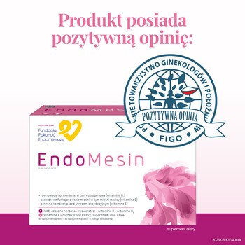 EndoMesin, kapsułki, 60 szt. kapsułek miękkich + 60 szt. kapsułek twardych
