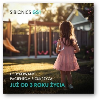 Sibionics GS1, system do ciągłego monitorowania stężenia glukozy we krwi, 1 szt.