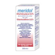 Meridol, antybakteryjny płyn do płukania jamy ustnej z Chlorheksydyną 0,2%, 300 ml