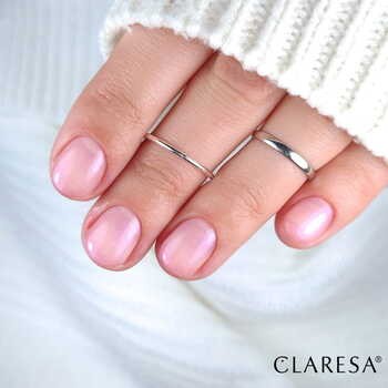 Claresa, lakier hybrydowy, #lipglossnails 01, 5 g