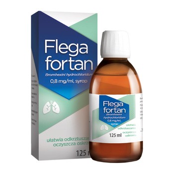 Flegafortan, 0,8 mg/ml, syrop, 125 ml