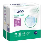 Inteno Active Maxi, majtki chłonne, rozmiar L (100-180 cm), 10 szt.