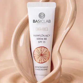 BasicLab Beauties, nawilżający krem,BB SPF15, Light, 33 ml