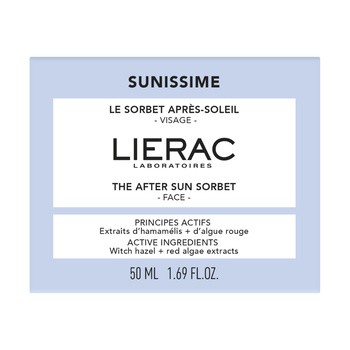 Lierac Sunissime, sorbet do twarzy po opalaniu, 50 ml