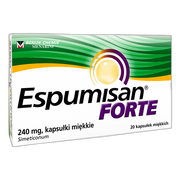 Espumisan Forte, 240 mg, kapsułki miękkie, 20 szt.