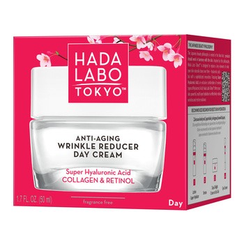 Hada Labo Tokyo Red, krem przeciwzmarszczkowo-nawilżający na dzień, 50 ml