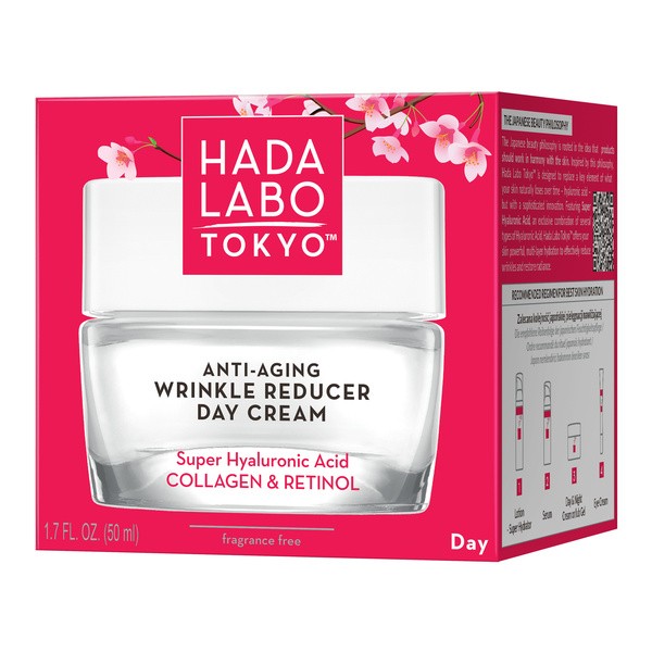 Hada Labo Tokyo Hada Labo Tokyo Red, krem przeciwzmarszczkowo-nawilżający na dzień, 50 ml — Inhaltsstoffe und Bewertung