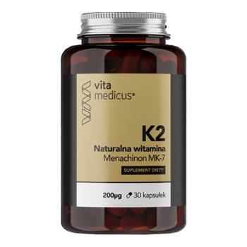 VitaMedicus Witamina K2 MK-7 200 µg, kapsułki, 30 szt.