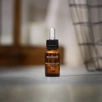 Mokosh, liposomowe serum do twarzy i pod oczy, ogórek, 12 ml