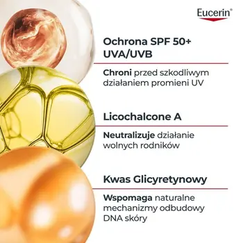 Eucerin Sun Oil Control SPF 50+, transparentny spray ochronny do ciała, 200 ml
