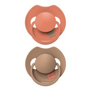 Canpol Lovi Prime, dynamiczny smoczek uspokajający silikonowy, 18 m+ Granola/Orange, 2 szt. https://azcdn.doz.pl/image/d/product/678afc7c-scale-180x180.png