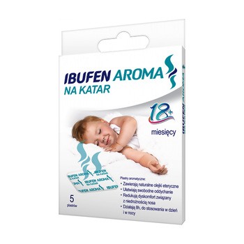 Ibufen Aroma na katar +, 5 szt.