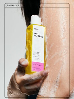 Yope Skin Progress, Soft Fruits, micelarny żel pod prysznic, 200 ml