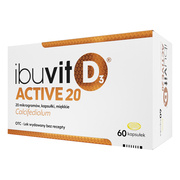 Ibuvit D3 Active 20, 20 mcg, kapsułki miękkie, 60 szt.
