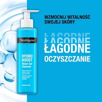 Neutrogena Hydro Boost, nawadniający żel do mycia twarzy, 200 ml