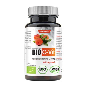 Bio C-Vit naturalna witamina C, kapsułki, 60 szt.