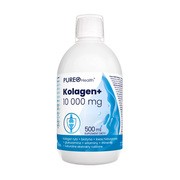 Pureo Health, Kolagen+, 10 000 mg, płyn, 500 ml