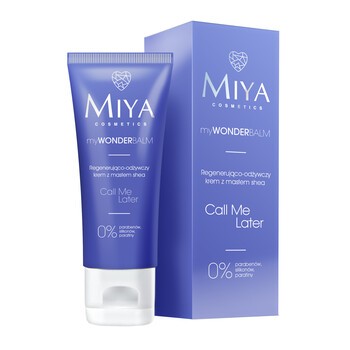 Miya Cosmetics I Call Me Later, regenerująco-odżywczy krem do twarzy z masłem, 75 ml
