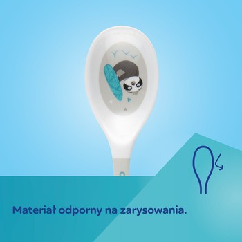 Canpol Babies, łyżki z melaminy Exotic Animals, szary, 2 szt.