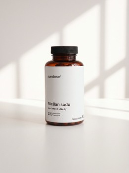 Sundose Maślan sodu, kapsułki twarde, 120 szt.