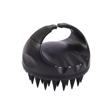 Sister Young, szczotka do mycia i masażu głowy Aura Black, 1 szt.