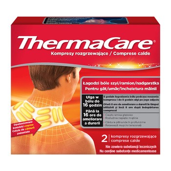 ThermaCare, kompresy rozgrzewające na szyję, ramiona, nadgarstki, 2 szt.