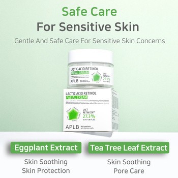 APLB Lactic Acid Retinol Facial Cream, krem odnawiający do twarzy z kwasem mlekowym i retinolem, 55 ml