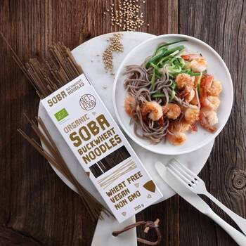 Diet-Food, Bio Makaron Gryczany Soba, 250 g