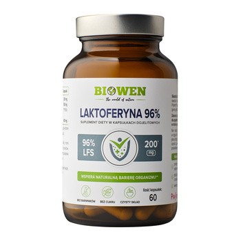 Biowen Laktoferyna 96%, kapsułki, 60 szt.