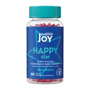 Bodymax JOY Happy Star, żelki, o smaku truskawkowym, 60 szt.