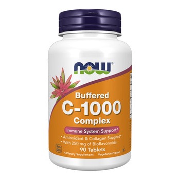 Now Foods Vitamin C-1000 Complex, tabletki, 90 szt.