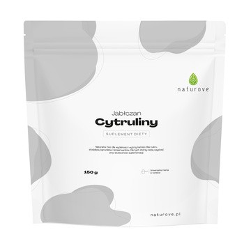 Naturove Jabłczan cytruliny 100%, proszek, 150 g