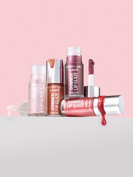 Golden Rose, Mood Shimmer Lip Glaze, błyszczyk do ust z drobinkami, nr 254, 6 ml