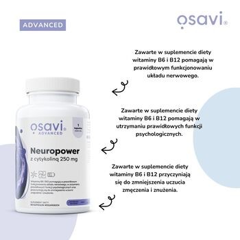 Osavi Neuropower z Cytykoliną 250 mg, kapsułki, 90 szt.