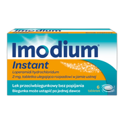 Imodium Instant, 2 mg, tabletki ulegające rozpadowi w jamie ustnej, 6 szt.