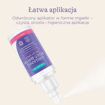 Lansinoh Organic Post Birth, poporodowy spray przeciwbólowy, 100 ml