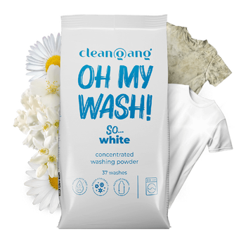 Cleangang Oh My Wash!, skoncentrowany proszek do białego prania, 1,35 kg